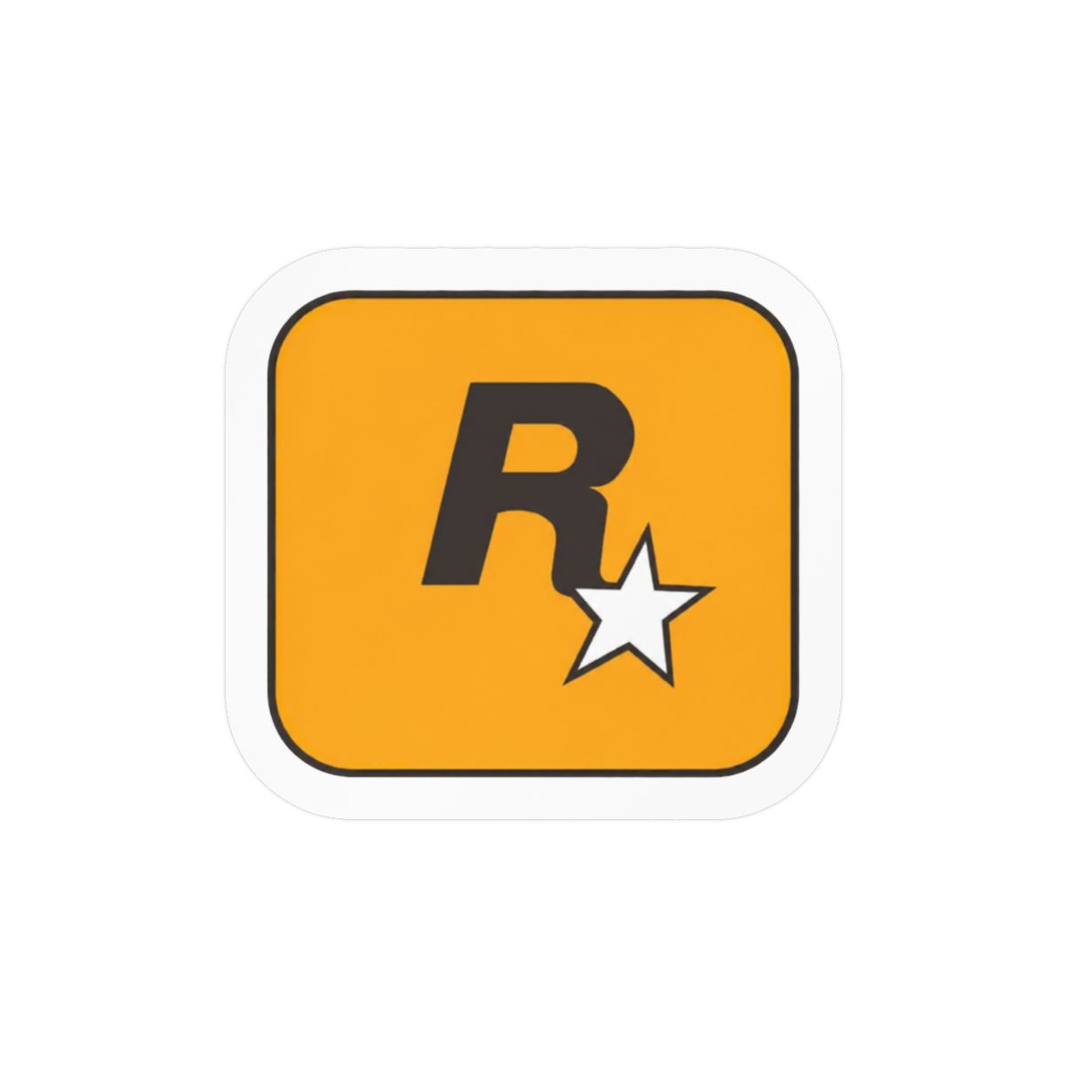 Rockstar Games Bold Vinyl Stickers | Gaming Decals - Official Stickers merchandise