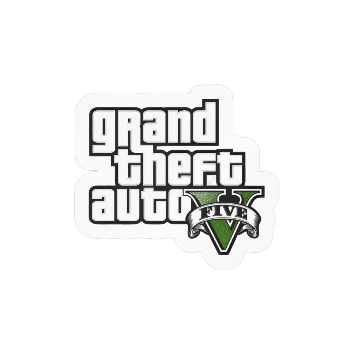 Rockstar Games N.W.A Parody Funny Sticker | Bold Vinyl Decal - Official stickers merchandise