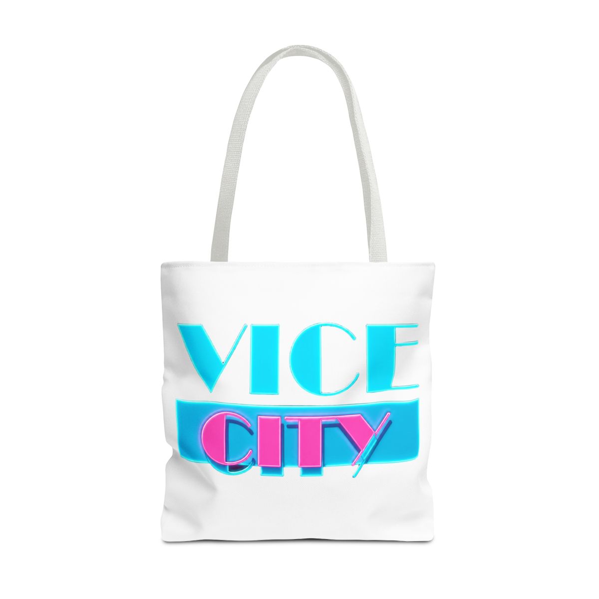 Vice City Retro Neon Bags | GTA Gaming Reusable Carryall - alternate angle 5, merchandise