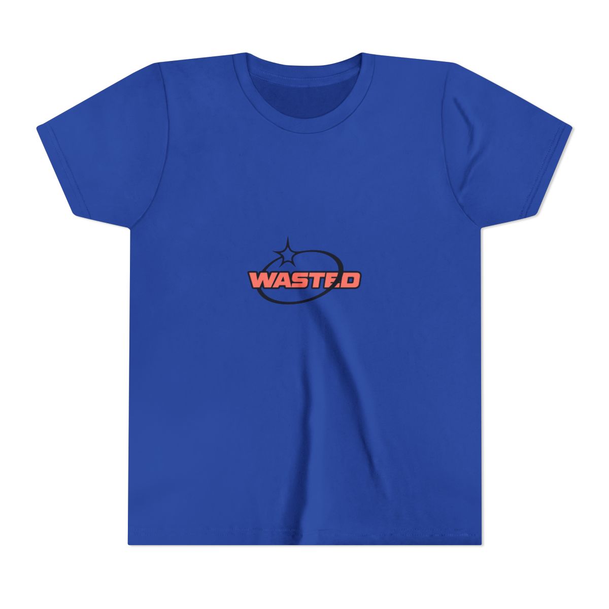 Funny Retro Wasted Vintage Sports Kids T Shirt - alternate angle 2, merchandise