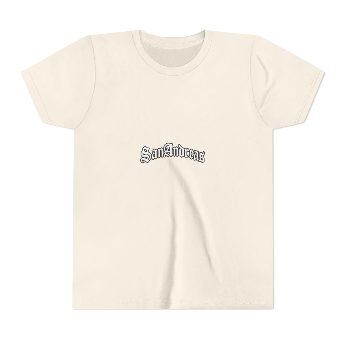GTA San Andreas Retro Gamer Kids T Shirt - alternate angle 3, merchandise