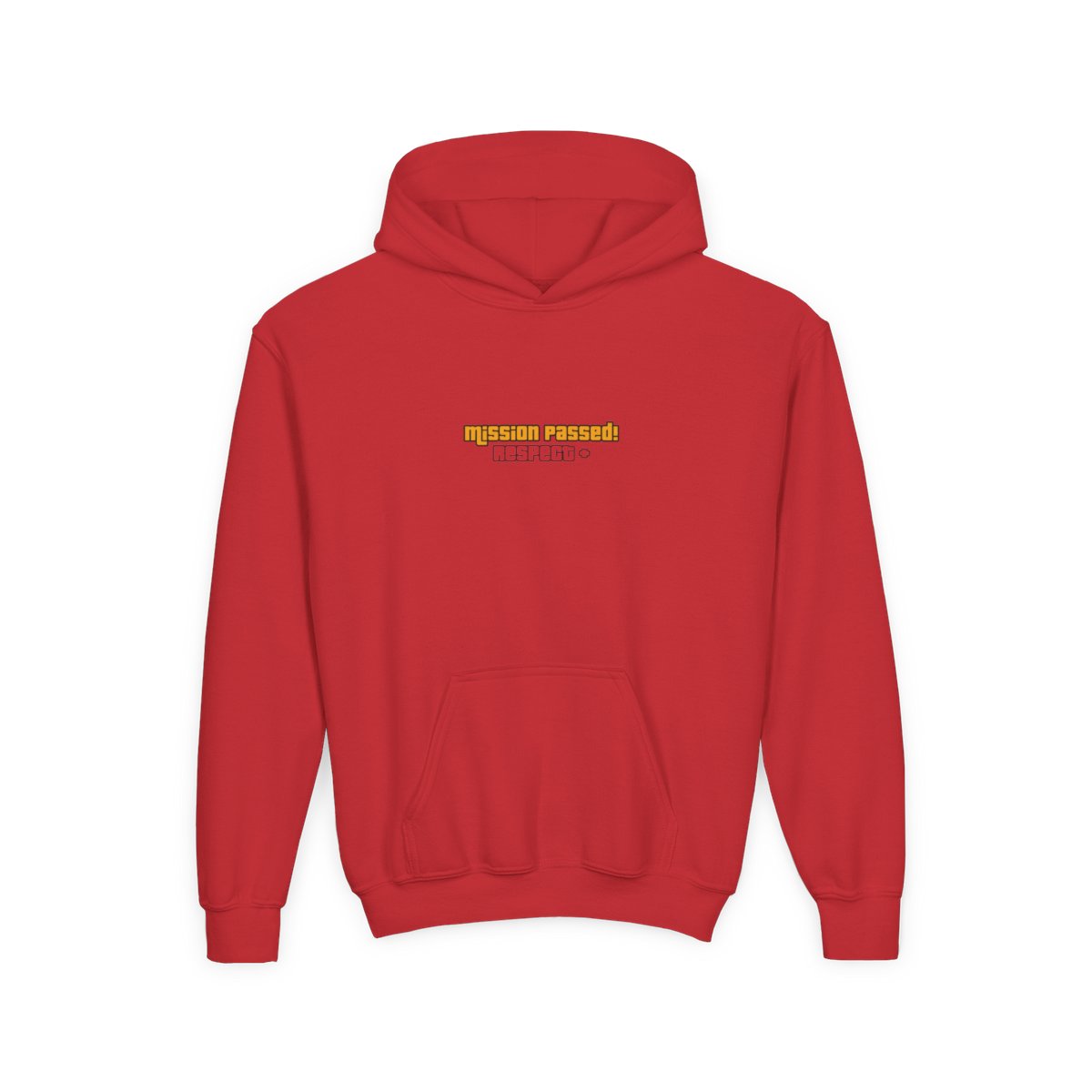 Mission Passed Respect GTA San Andreas Kids Hoodie - Gamer Nostalgia Gift - alternate angle 5, merchandise