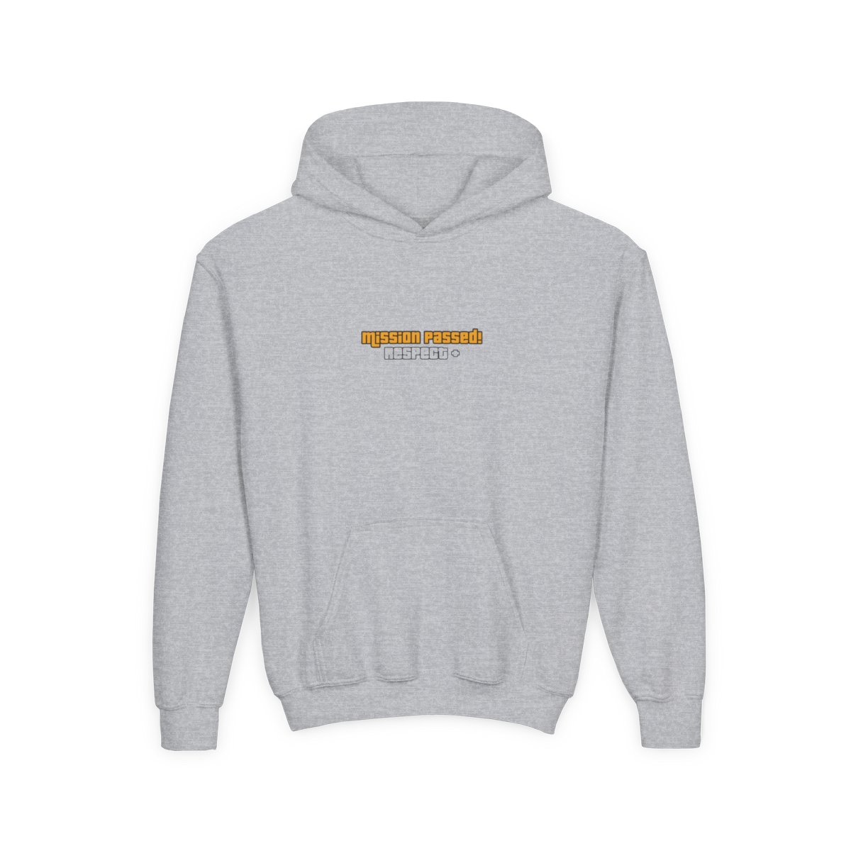 Mission Passed Respect GTA San Andreas Kids Hoodie - Gamer Nostalgia Gift - alternate angle 2, merchandise