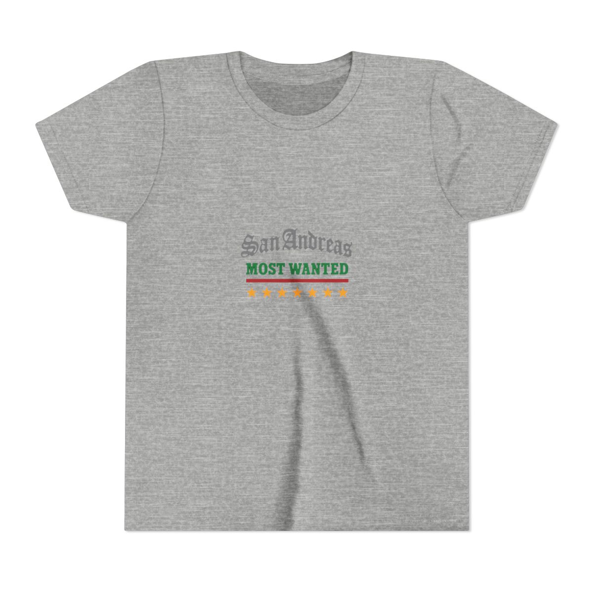 Retro GTA San Andreas Vintage Kids T Shirt - alternate angle 3, merchandise