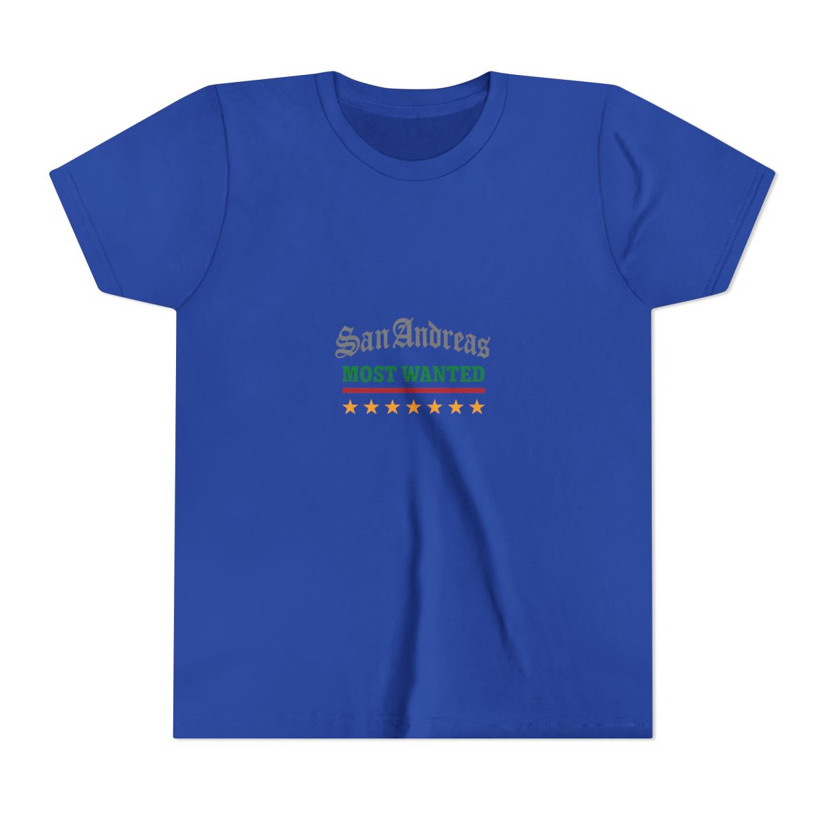 Retro GTA San Andreas Vintage Kids T Shirt - alternate angle 4, merchandise