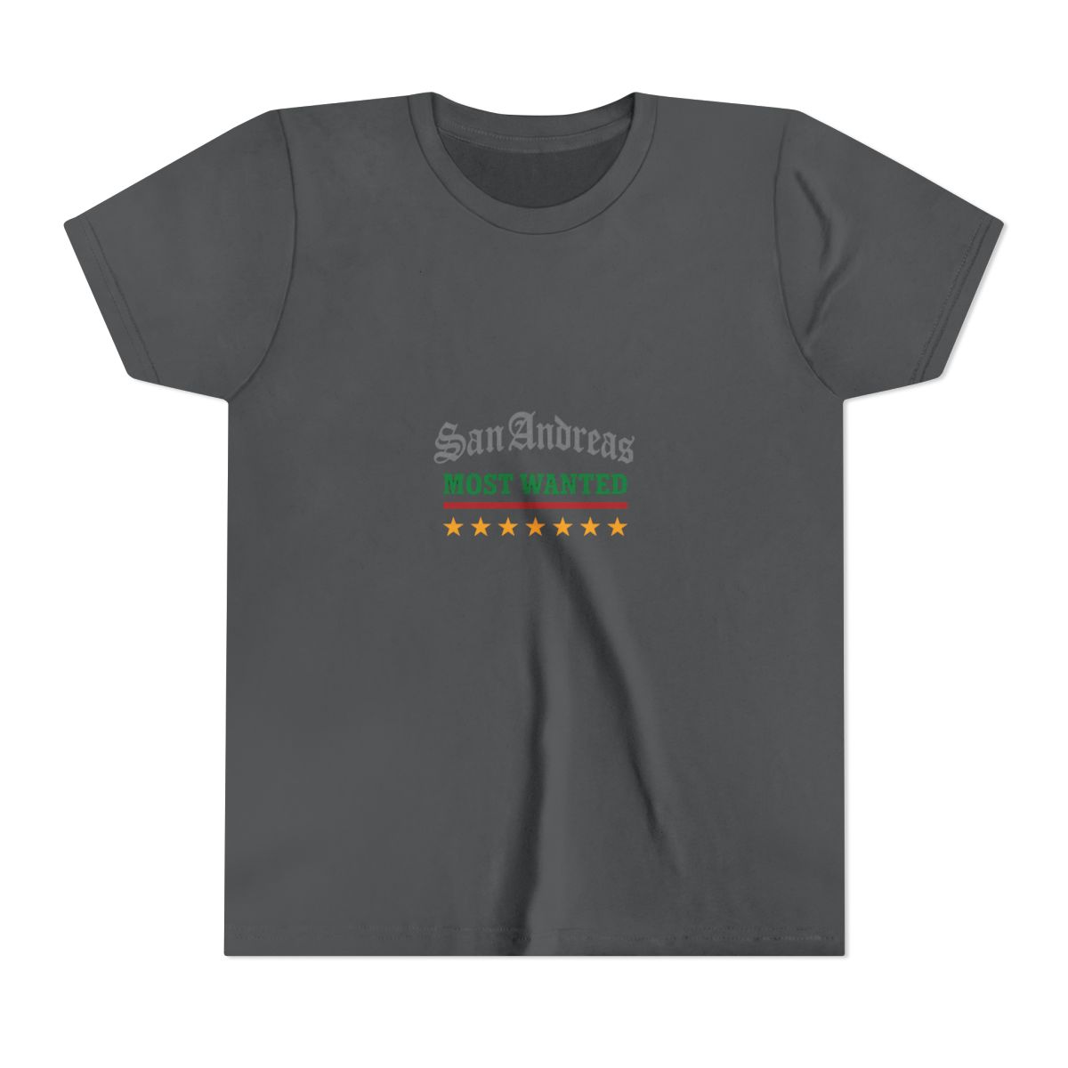 Retro GTA San Andreas Vintage Kids T Shirt - alternate angle 5, merchandise
